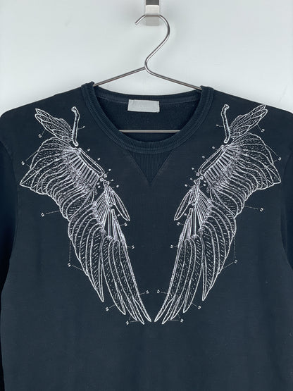 Dior Homme AW07 'Navigate' Inexorable Flight Angel Wing Sweatshirt