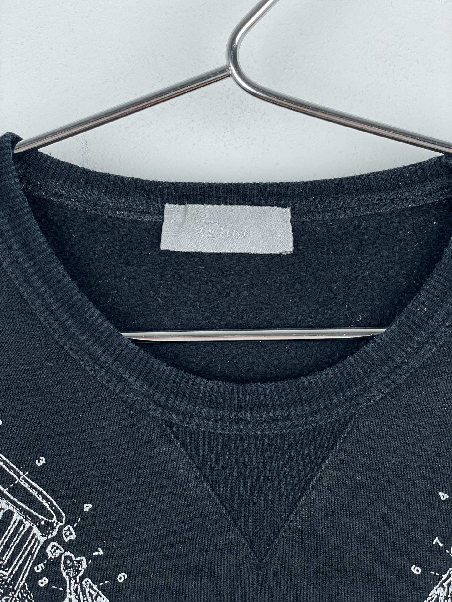 Dior Homme AW07 'Navigate' Inexorable Flight Angel Wing Sweatshirt