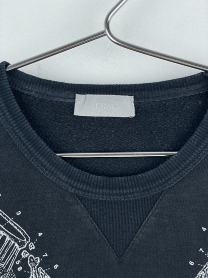 Dior Homme AW07 'Navigate' Inexorable Flight Angel Wing Sweatshirt