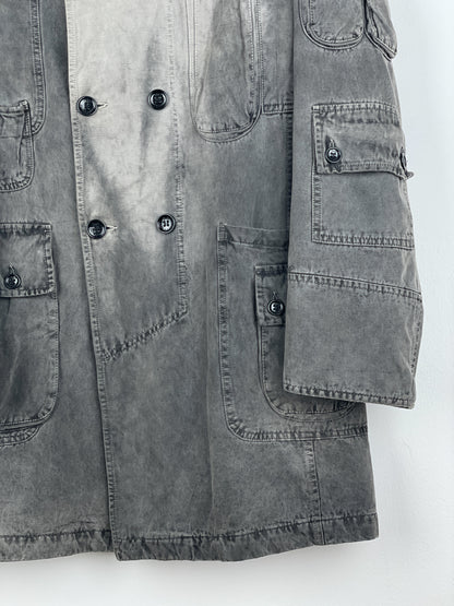 Dolce & Gabbana AW03 Multi-Pocket Cargo Military Coat