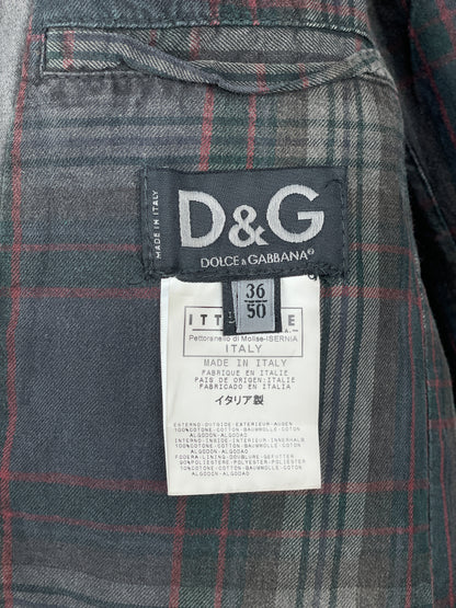 Dolce & Gabbana AW03 Multi-Pocket Cargo Military Coat