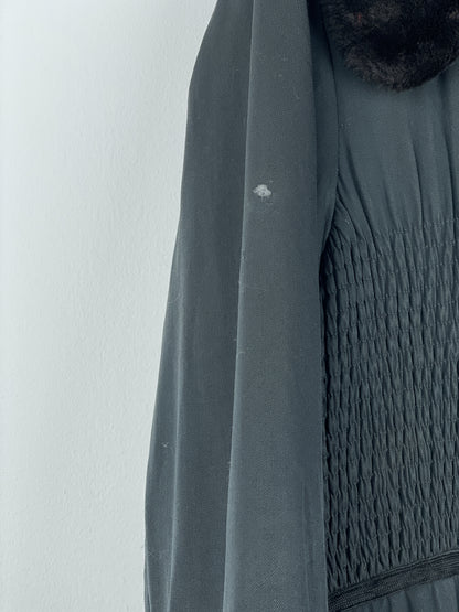 Jean Paul Gaultier AW89 'Femmes entre Elles' Zipper Fur Coat