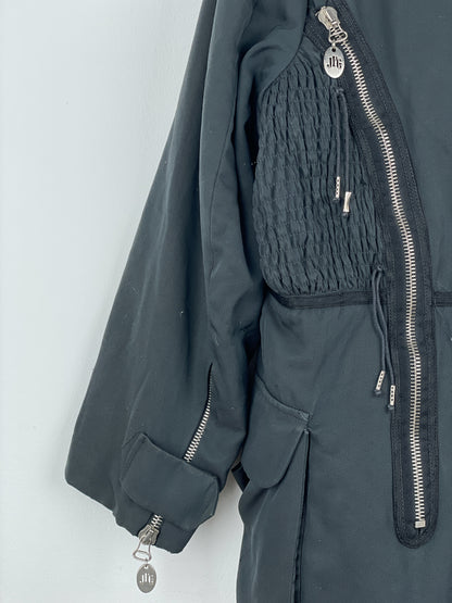 Jean Paul Gaultier AW89 'Femmes entre Elles' Zipper Fur Coat