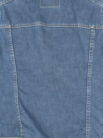 Gucci by Tom Ford SS02 Epaulettes Dark Denim Trucker Jacket