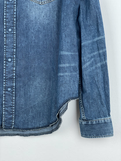 Maison Margiela SS16 Western Denim Button-Up Shirt