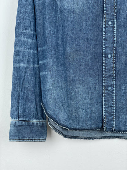 Maison Margiela SS16 Western Denim Button-Up Shirt