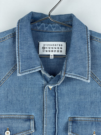 Maison Margiela SS15 Western Denim Button-Up Shirt