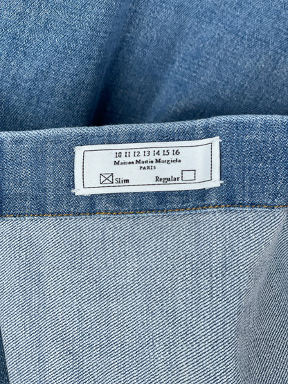 Maison Margiela SS15 Western Denim Button-Up Shirt