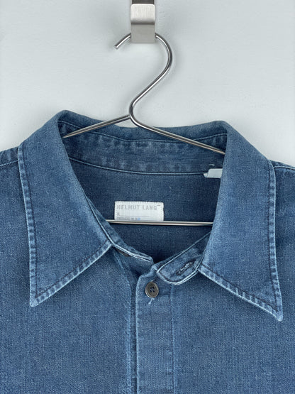 Helmut Lang AW98 One Pocket Denim Button-Up Shirt