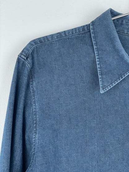 Helmut Lang AW98 One Pocket Denim Button-Up Shirt