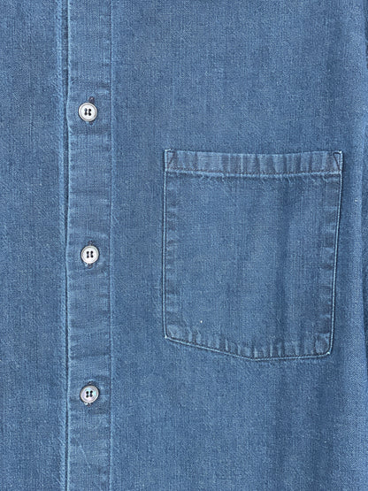Helmut Lang AW98 One Pocket Denim Button-Up Shirt