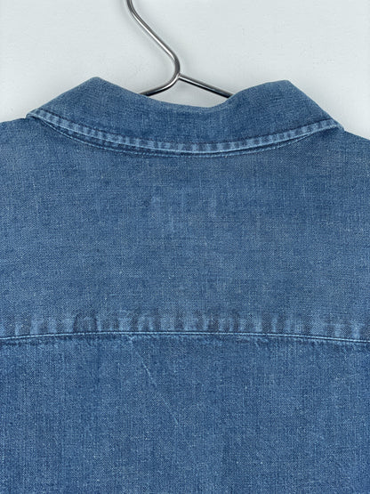 Helmut Lang AW98 One Pocket Denim Button-Up Shirt