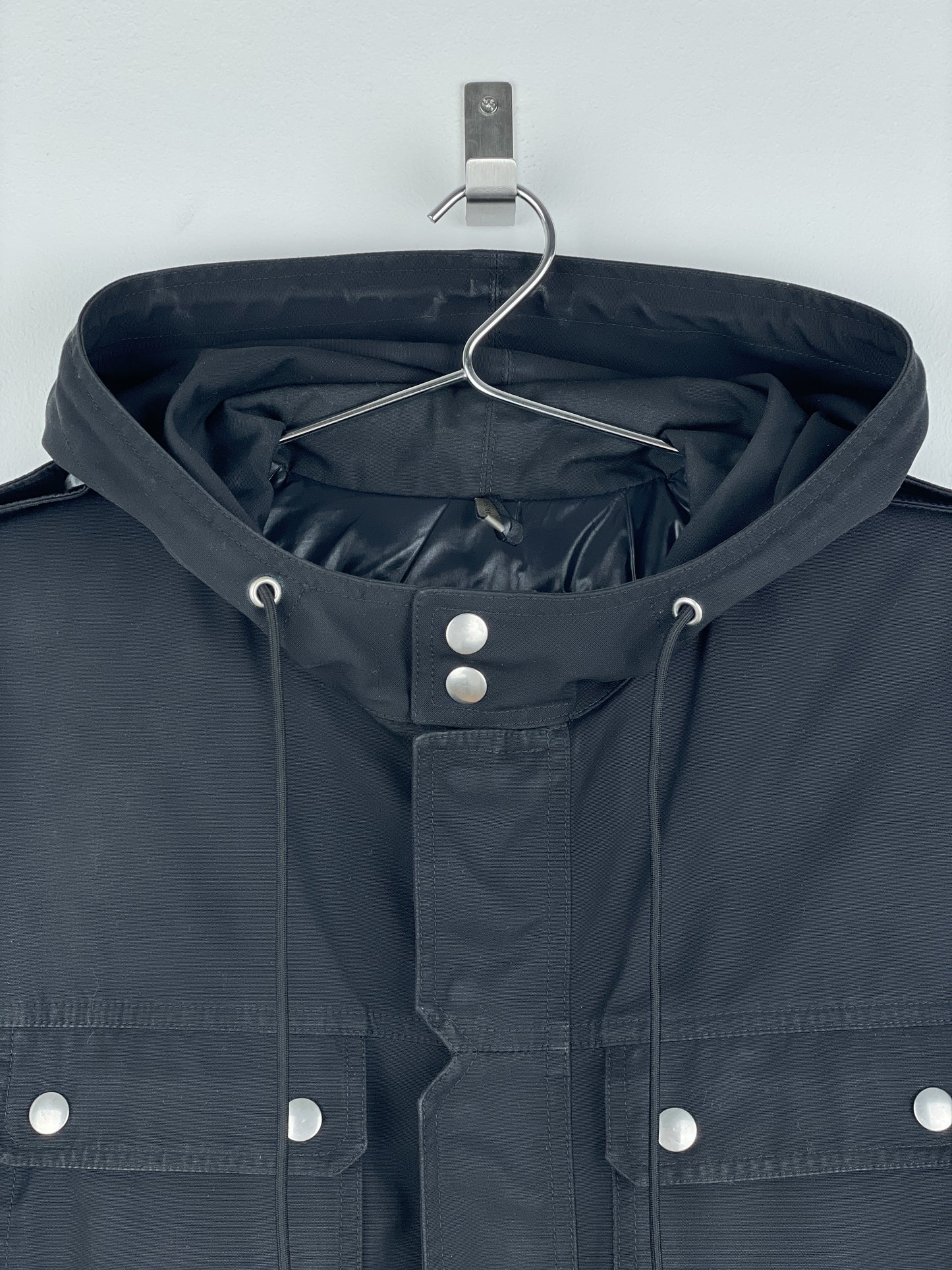 Dior Homme AW07 'Navigate' Multi-Pocket Military Parka Coat
