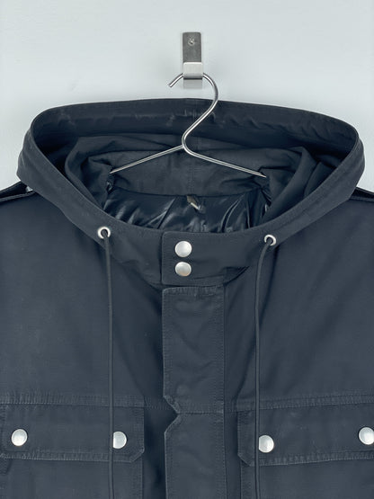 Dior Homme AW07 'Navigate' Multi-Pocket Military Parka Coat