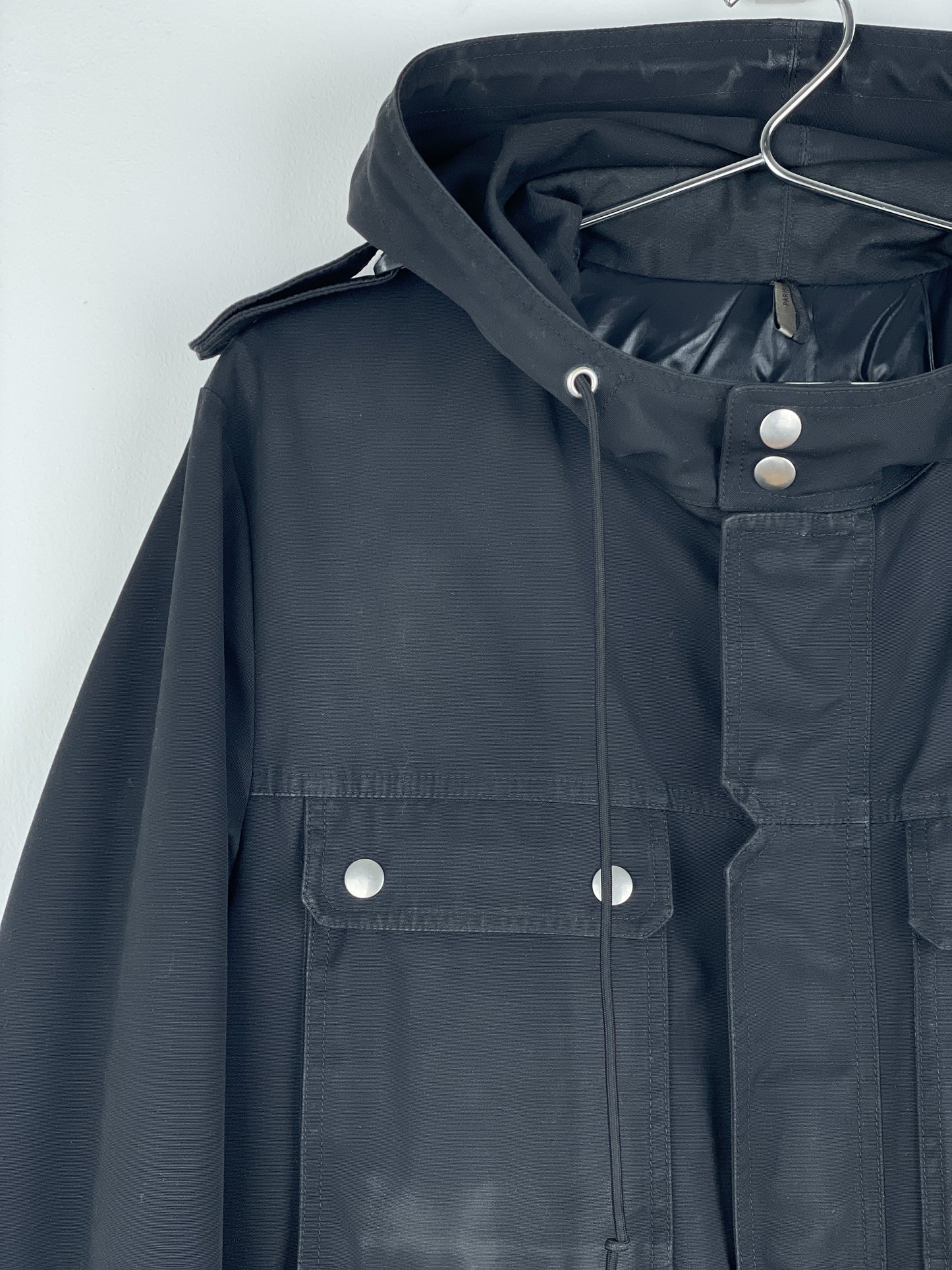 Dior Homme AW07 'Navigate' Multi-Pocket Military Parka Coat