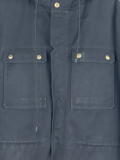 Dior Homme AW07 'Navigate' Multi-Pocket Military Parka Coat