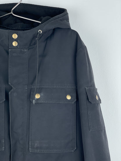 Dior Homme AW07 'Navigate' Multi-Pocket Military Parka Coat