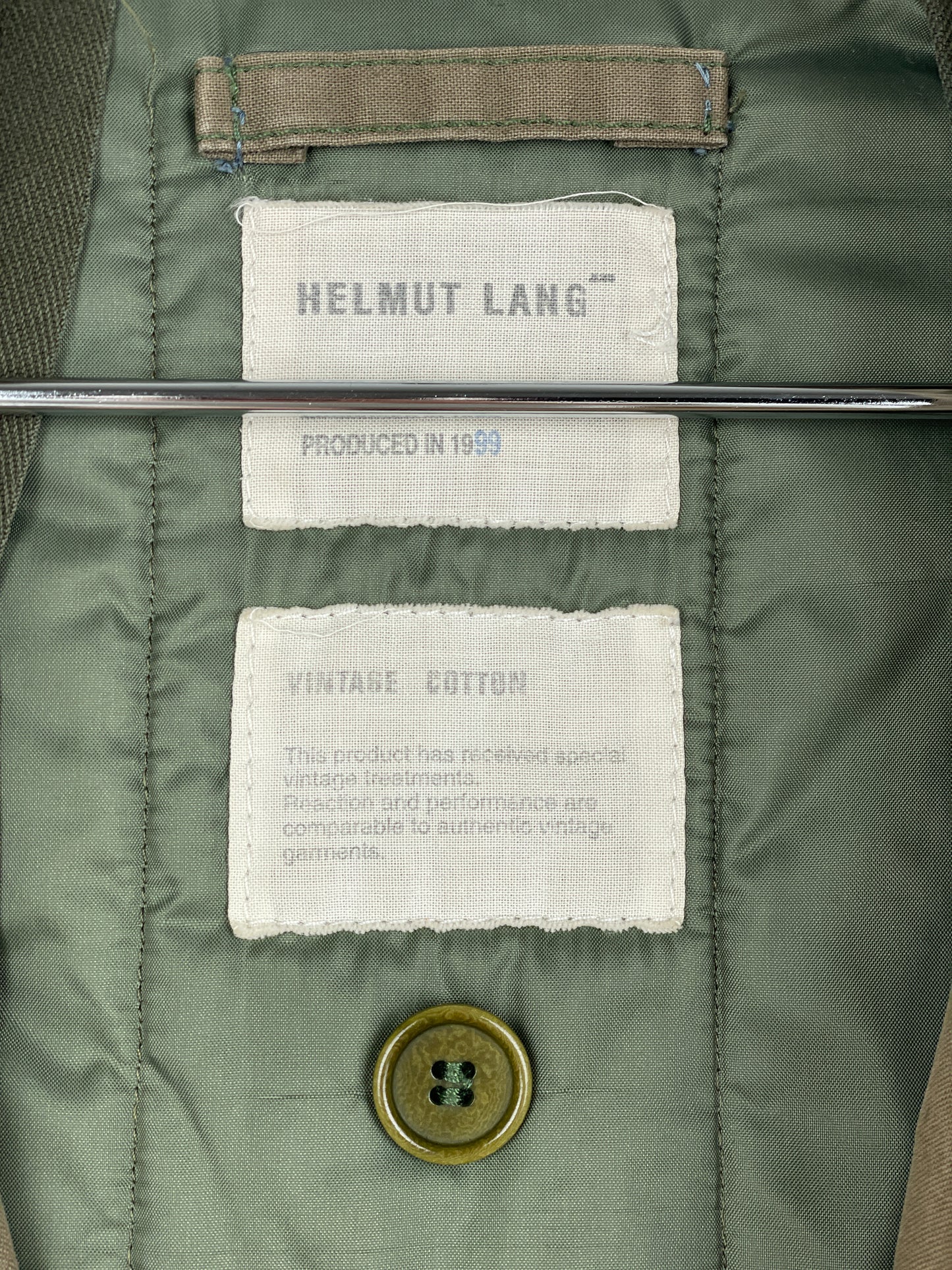Helmut Lang AW99 Astro Biker Parka Coat