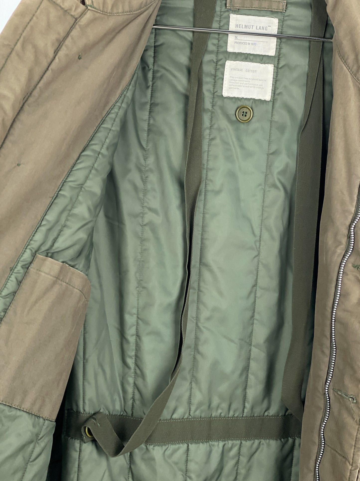 Helmut Lang AW99 Astro Biker Parka Coat