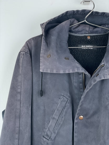 Raf Simons AW03 'Closer' Peter Saville Collage Backprint Parka