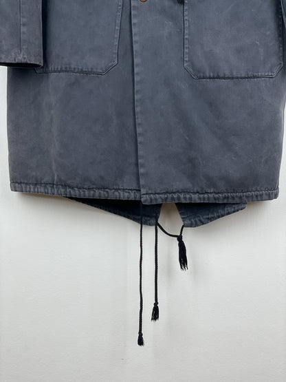 Raf Simons AW03 'Closer' Peter Saville Collage Backprint Parka