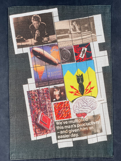 Raf Simons AW03 'Closer' Peter Saville Collage Backprint Parka