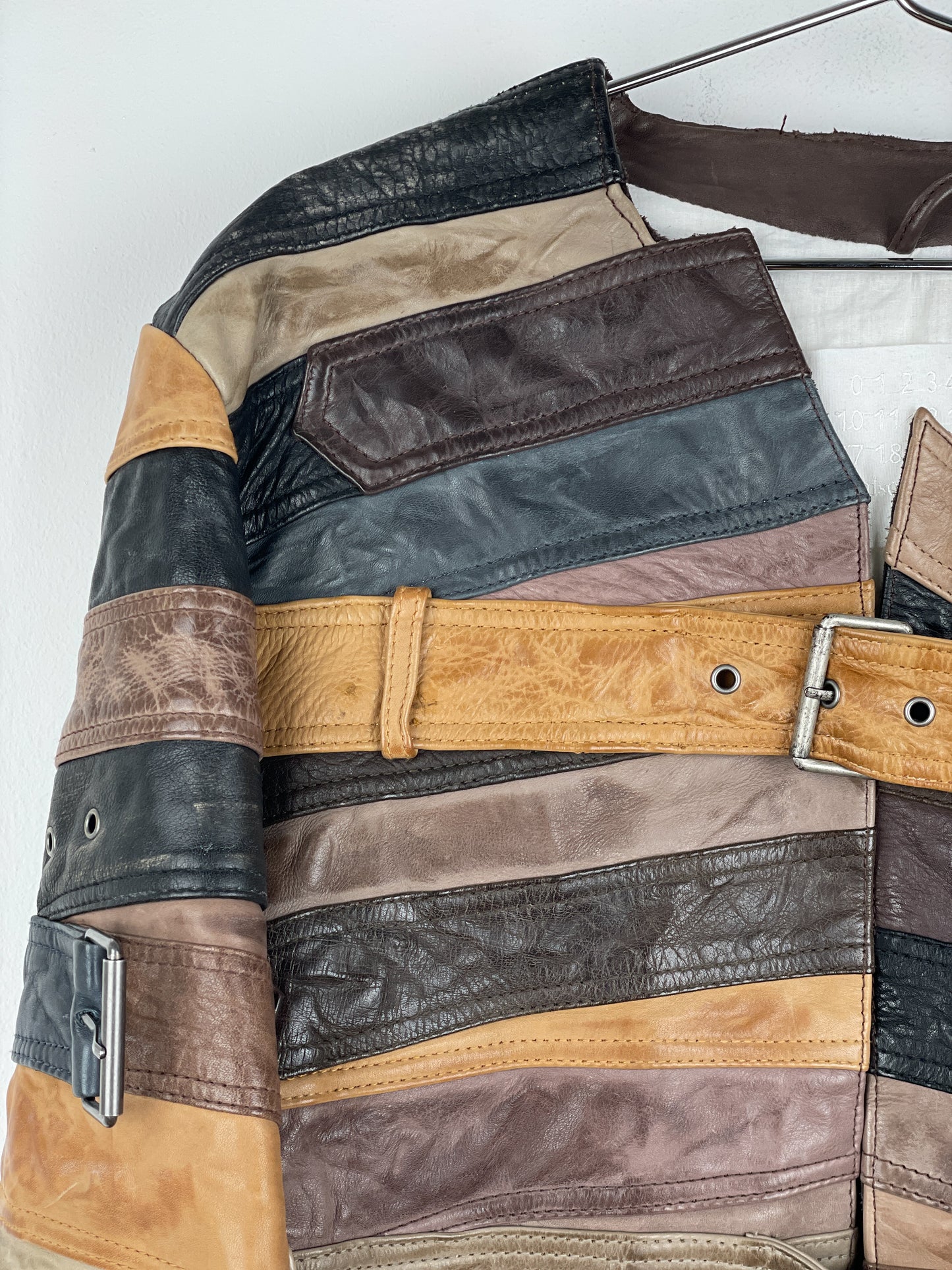 Maison Margiela x H&M Artisanal Belt Leather Jacket