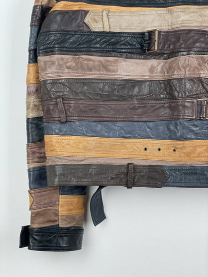 Maison Margiela x H&M Artisanal Belt Leather Jacket