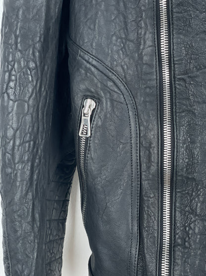 Balmain x H&M AW15 Double-Zipper Biker Leather Jacket