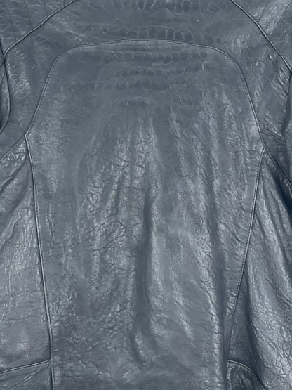 Balmain x H&M AW15 Double-Zipper Biker Leather Jacket