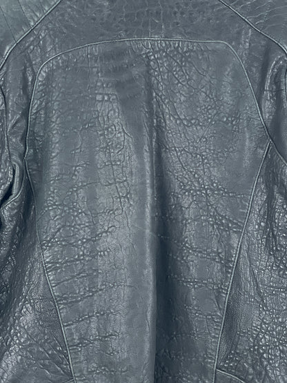 Balmain x H&M AW15 Double-Zipper Biker Leather Jacket