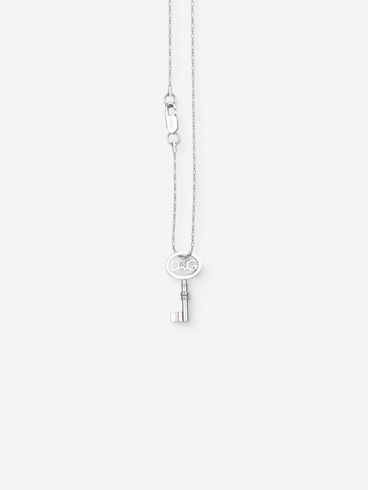 Dolce & Gabbana 2000s Key Logo Necklace – front view