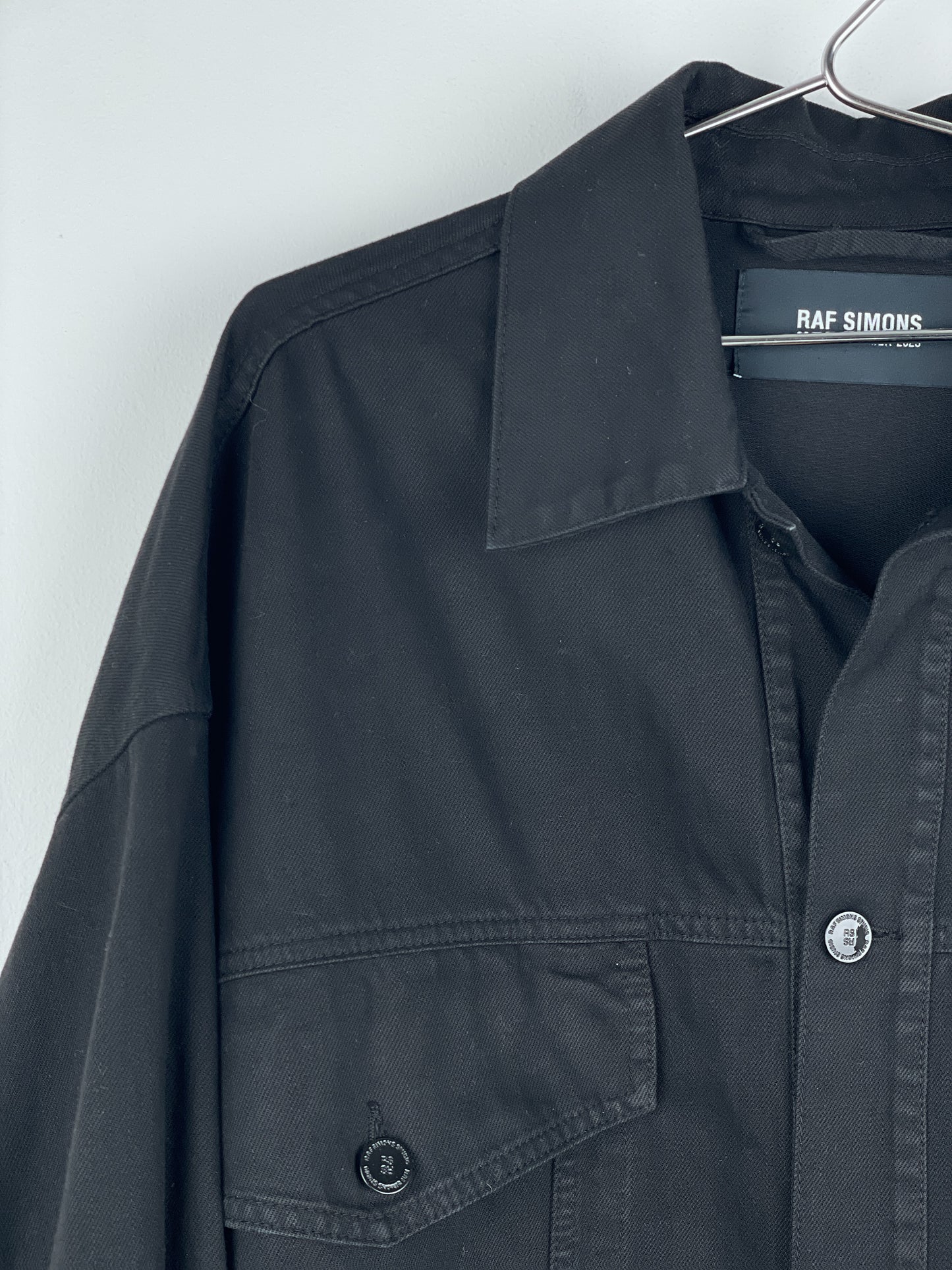 Raf Simons SS23 Big Fit Tassel Studded Denim Jacket