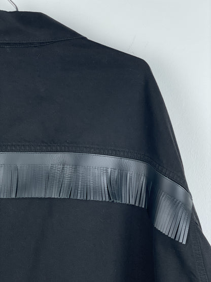 Raf Simons SS23 Big Fit Tassel Studded Denim Jacket