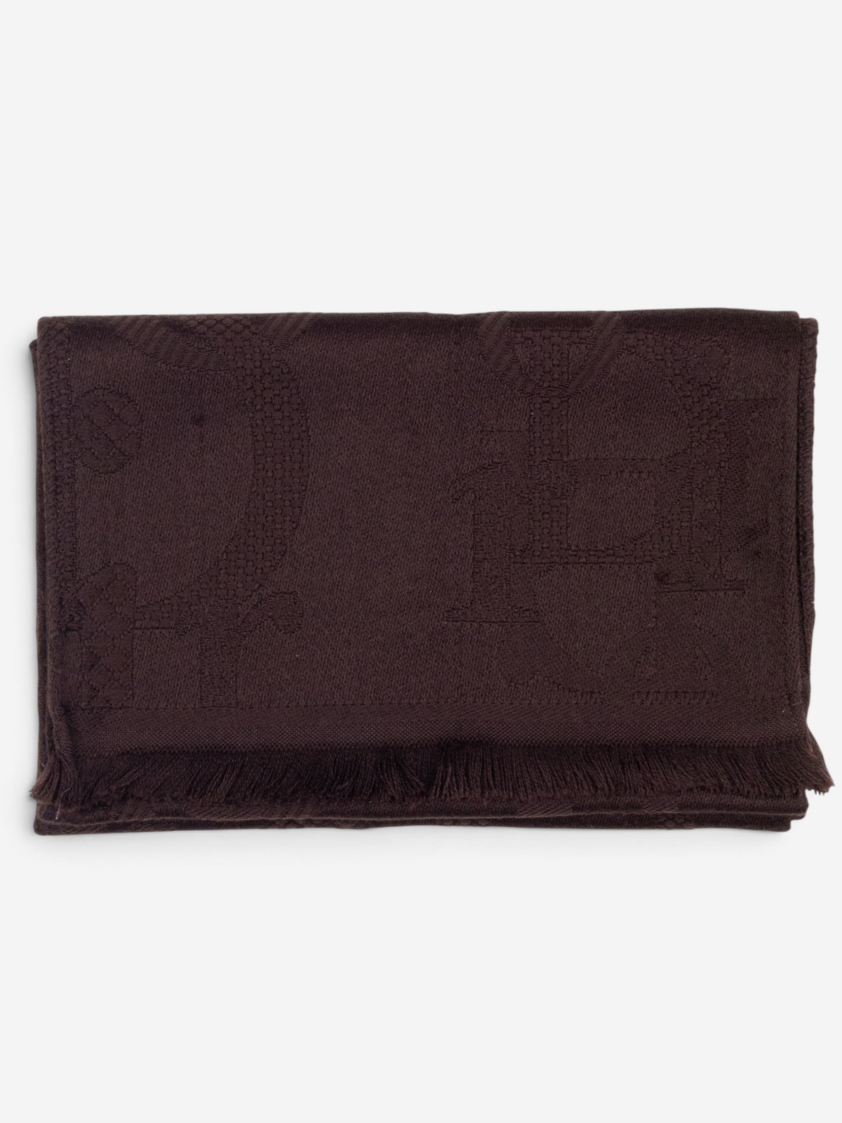 Dior Homme 2010s Oblique Diorissimo Monogram Scarf – front view