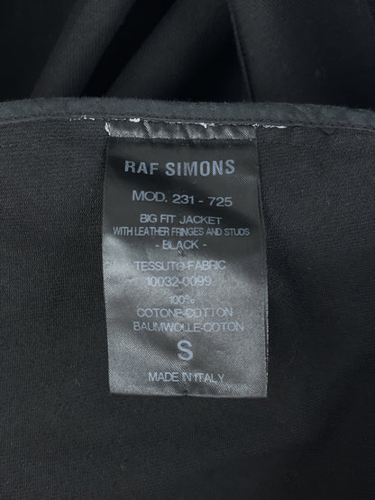 Raf Simons SS23 Big Fit Tassel Studded Denim Jacket