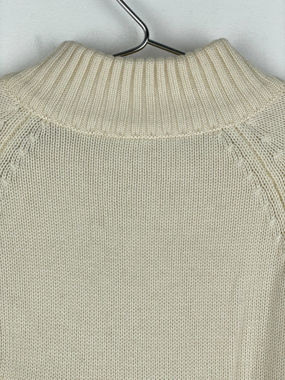 Dolce & Gabbana AW03 Spiral-Zip Knit Sweater