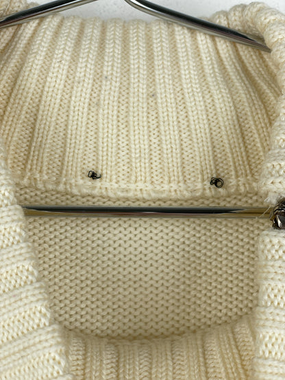 Dolce & Gabbana AW03 Spiral-Zip Knit Sweater