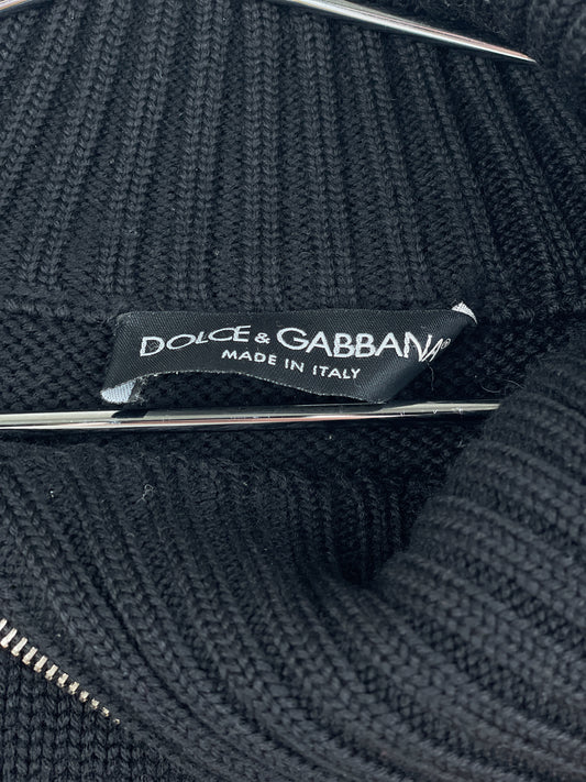 Dolce & Gabbana AW03 Spiral Zip Knit Turtleneck Sweater – photo 16