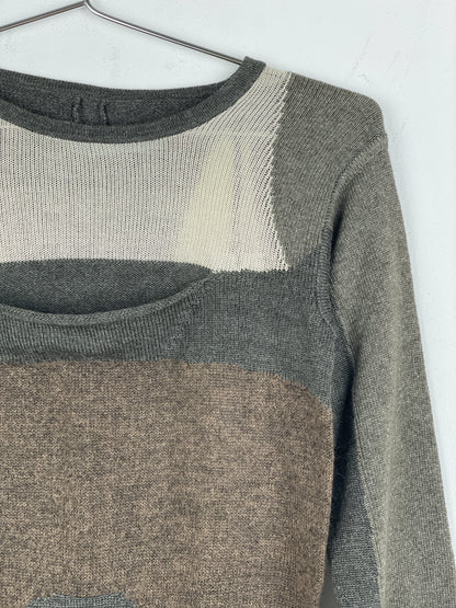 Rick Owens AW05 'Moog' Mohair Impala Knit Sweater