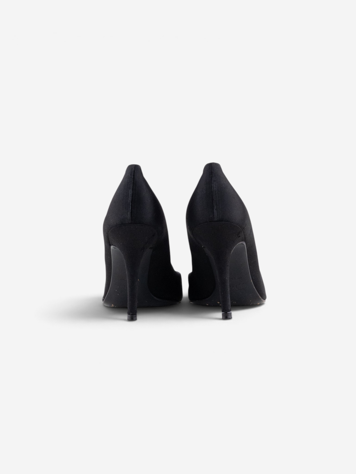 Dior by Galliano AW04 ‘I Love Dior’ Rhinestone Velvet Pump Heels – photo 4