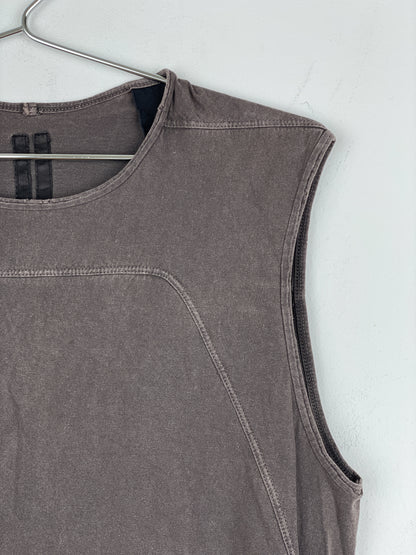 Rick Owens DRKSDHW SS13 'Island' Geometric Panel Tank Top
