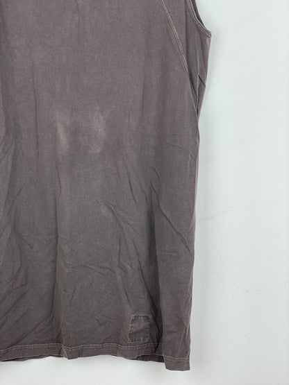 Rick Owens DRKSDHW SS13 'Island' Geometric Panel Tank Top