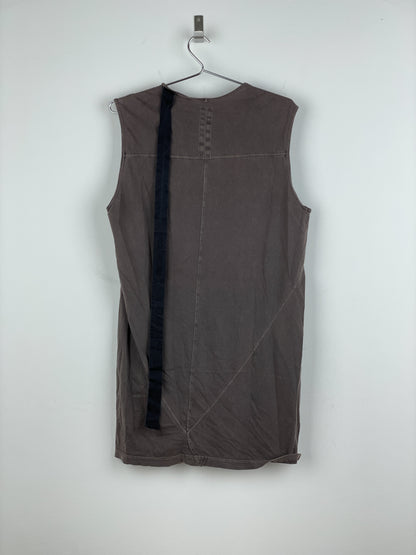 Rick Owens DRKSDHW SS13 'Island' Geometric Panel Tank Top