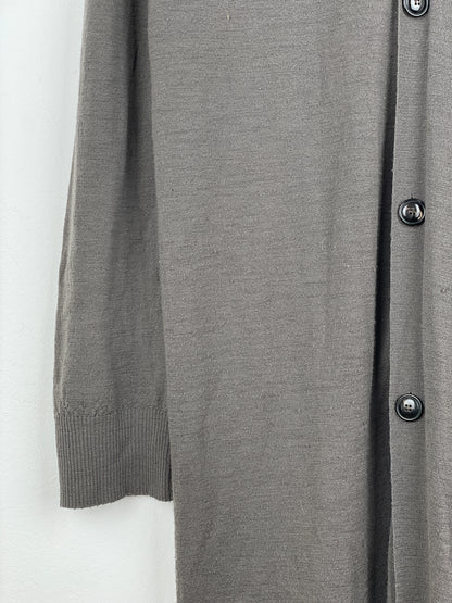 Rick Owens SS12 'Naska' Longline Bamboo Cardigan