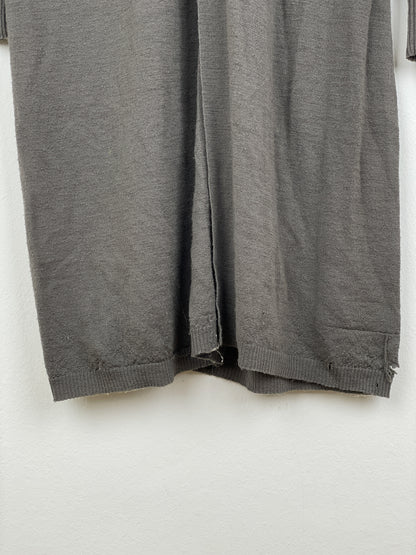 Rick Owens SS12 'Naska' Longline Bamboo Cardigan