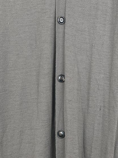Rick Owens SS12 'Naska' Longline Bamboo Cardigan