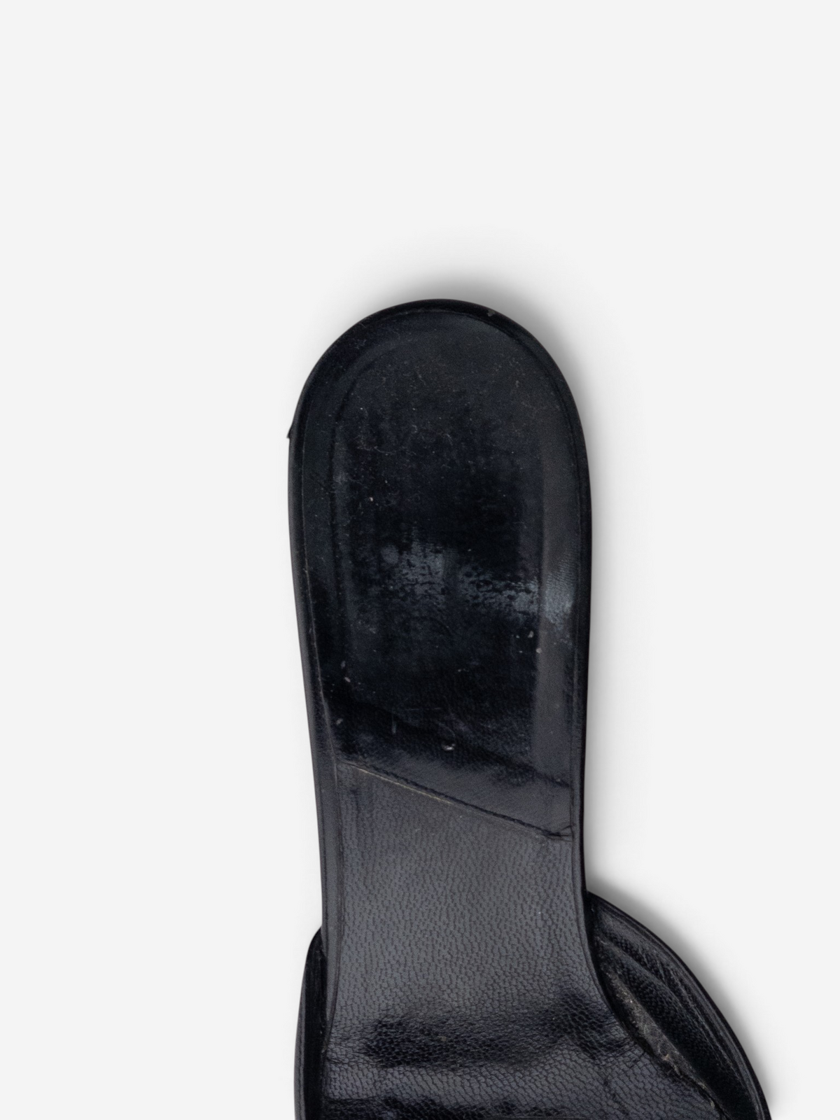 Dior by Galliano SS02 Lace-Up Corset Kitten Heel Mules – insole detail