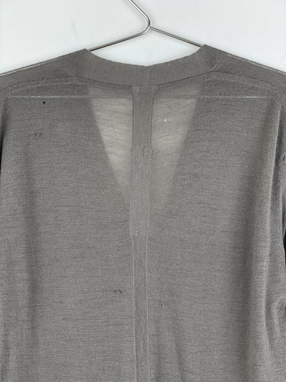 Rick Owens SS12 'Naska' Longline Bamboo Cardigan