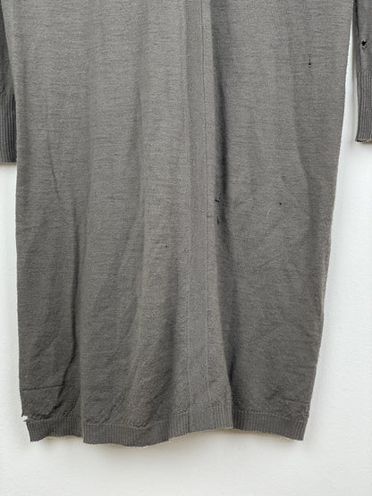 Rick Owens SS12 'Naska' Longline Bamboo Cardigan